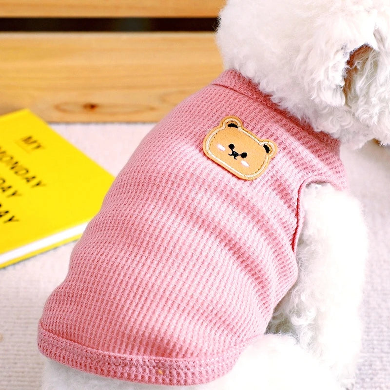 Waffle-Knit Dog & Cat Tee