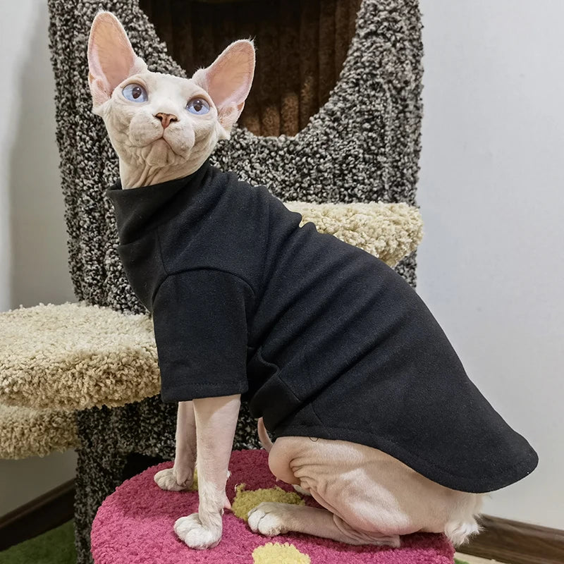 Soft Cotton Sphynx Cat Top