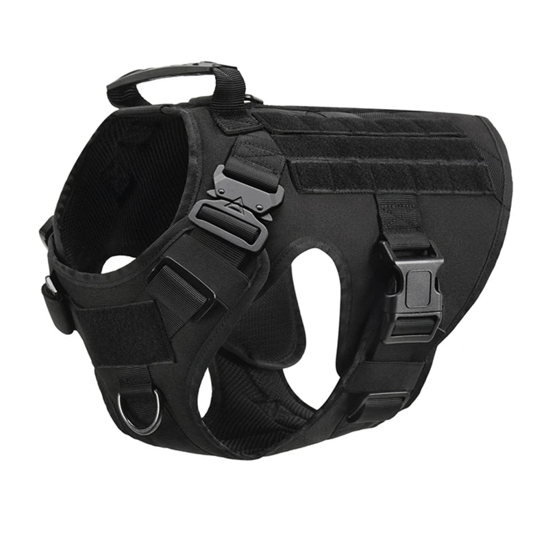 Tactical Dog Vest Harness & Leash Set