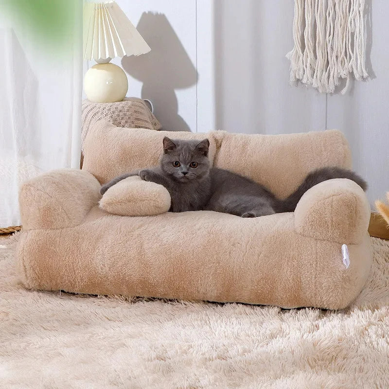 Luxury Plush Pet Sofa Bed
