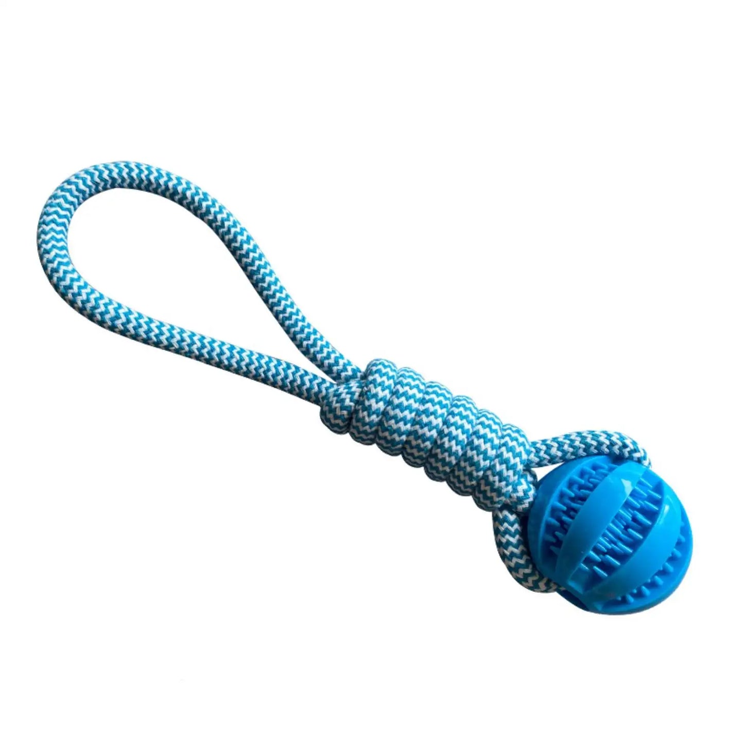 Cotton Rope Treat Ball Dog Toy