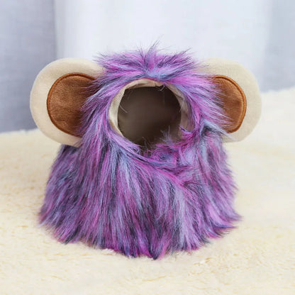 Lion Mane Costume Hat for Cats & Dogs
