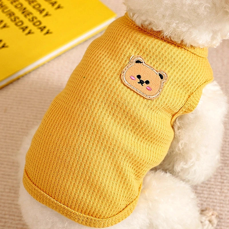 Waffle-Knit Dog & Cat Tee
