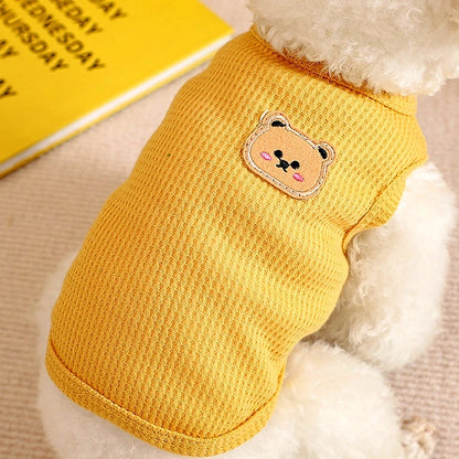 Waffle-Knit Dog & Cat Tee