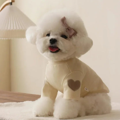 Love Bear Winter Pet Hoodie