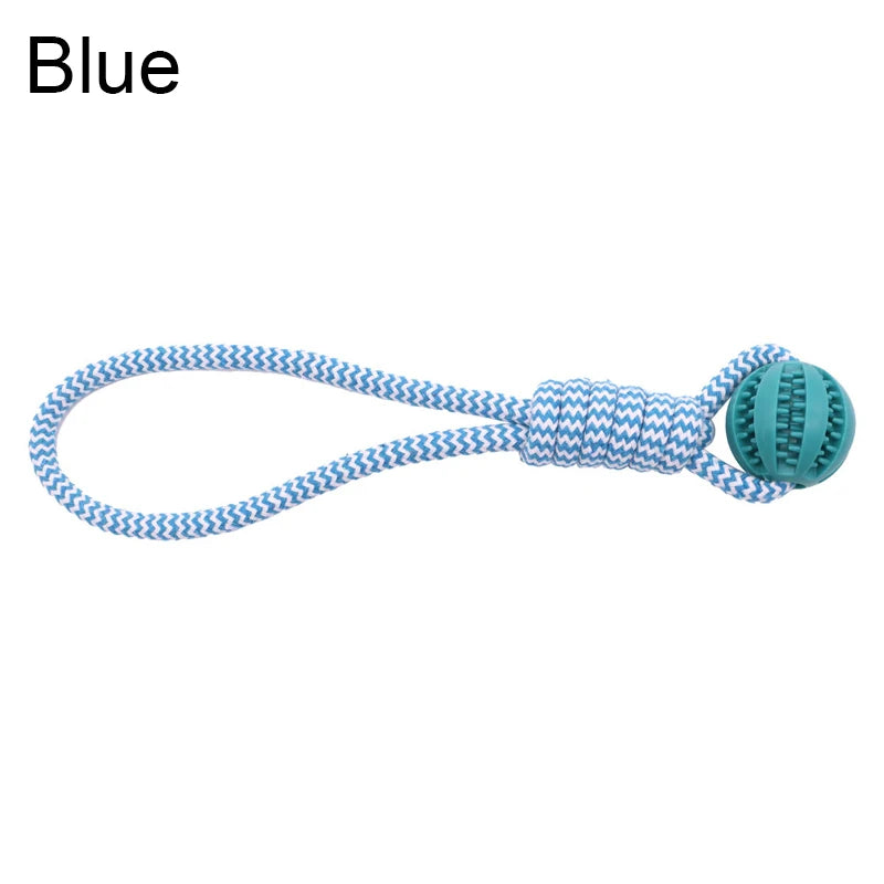 Cotton Rope Treat Ball Dog Toy