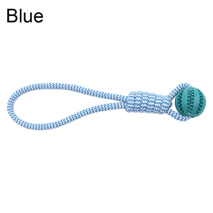 Cotton Rope Treat Ball Dog Toy