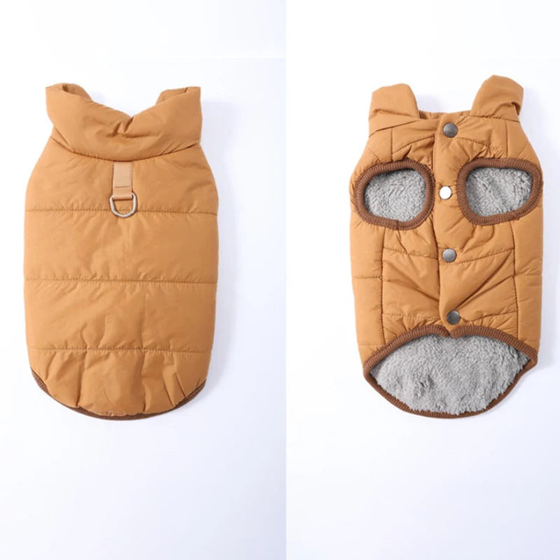 Windproof Padded Winter Dog Coat
