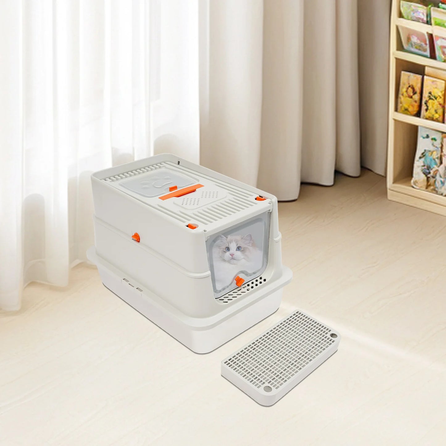 Stainless Steel Cat Litter Box