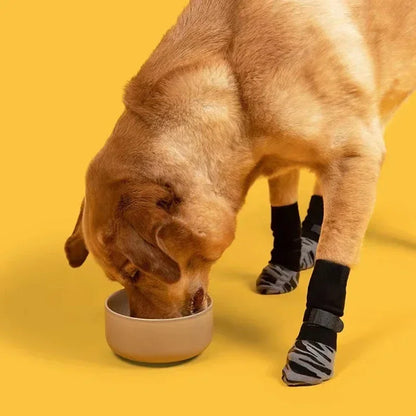 Anti-Slip Dog Socks with Straps (Set of 4)