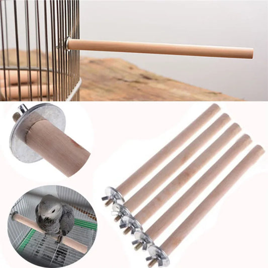 Natural Wood Bird Perch Stick