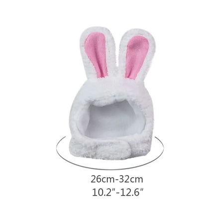 Bear & Rabbit Hooded Pet Hat