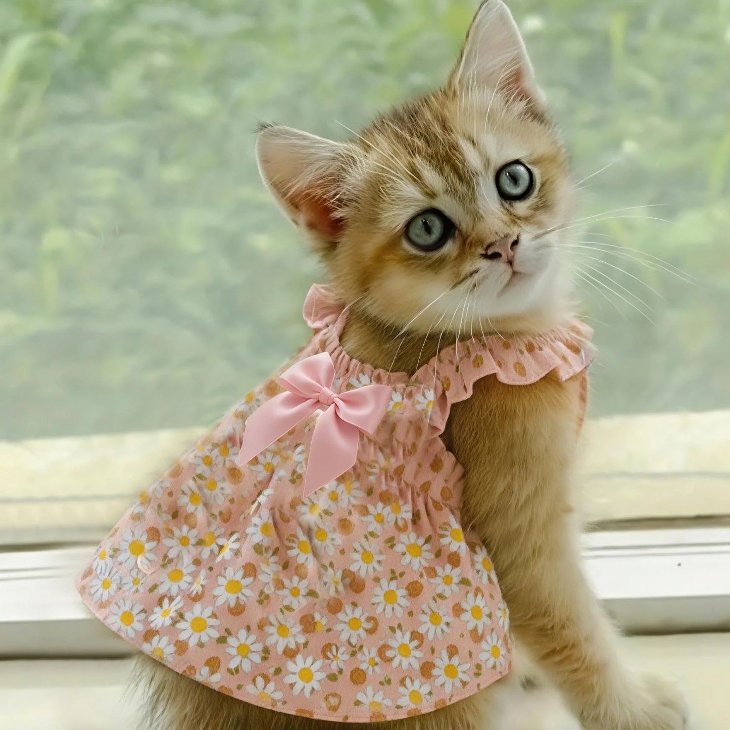 Floral Summer Pet Dress