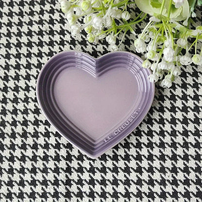 Heart-Shaped Ceramic Pet Bowl