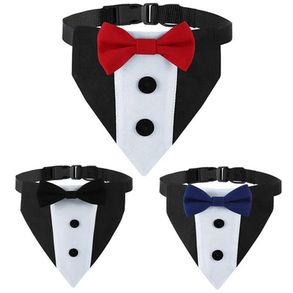Dog Tuxedo with Bow Tie (Formal Suit)