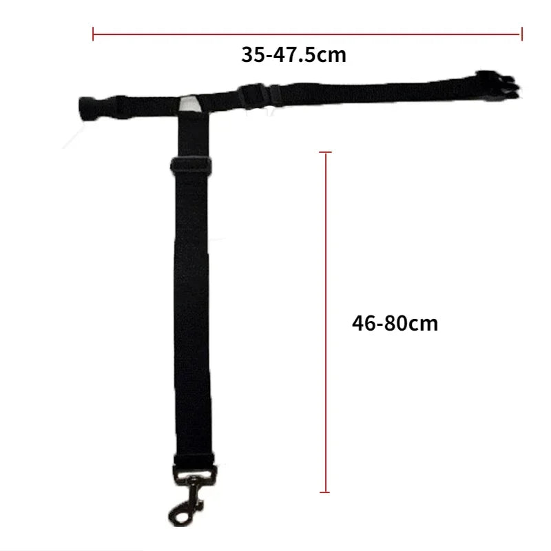 2-in-1 Dog Car Seat Belt & Leash