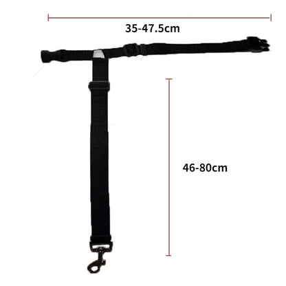 2-in-1 Dog Car Seat Belt & Leash