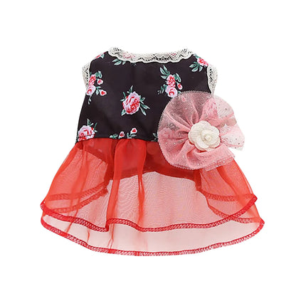 Rose Summer Dog Dress
