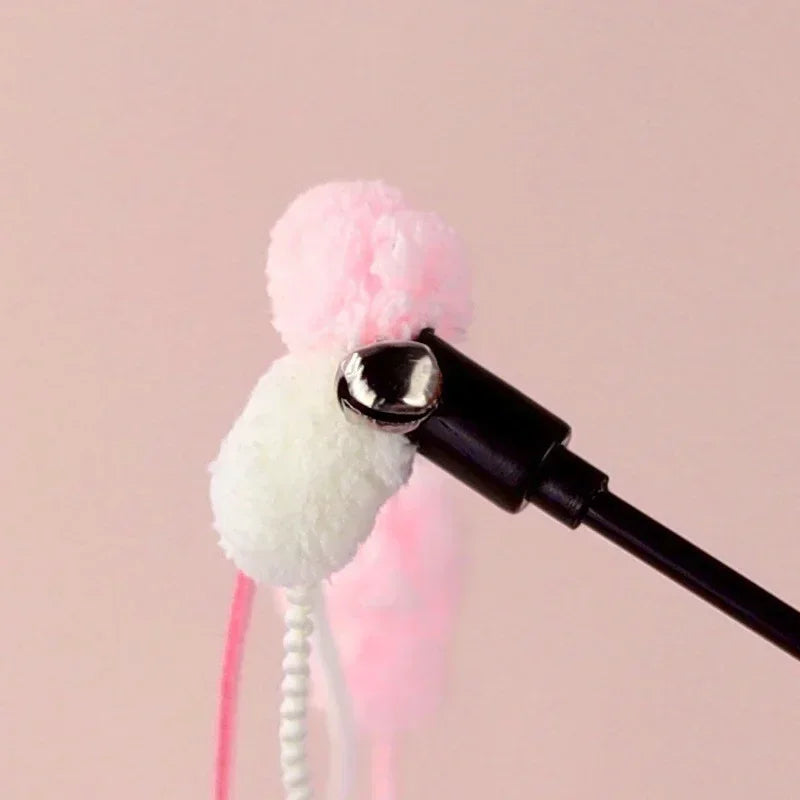 Tassel & Bell Cat Teaser Wand
