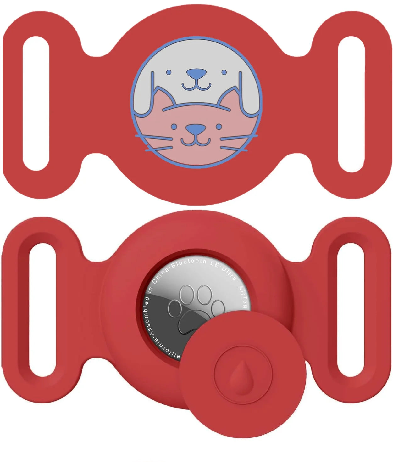Silicone AirTag Collar Holder