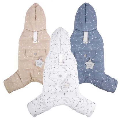 Four-Legged Winter Dog Jumpsuit