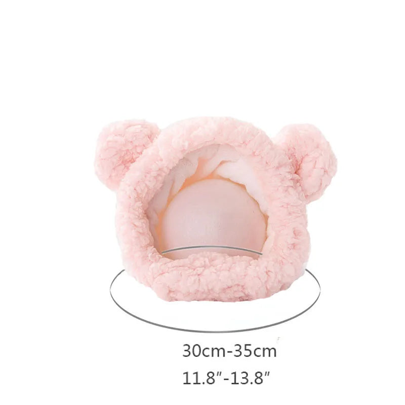 Bear & Rabbit Hooded Pet Hat