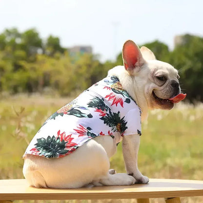 Hawaiian Dog Beach Shirt