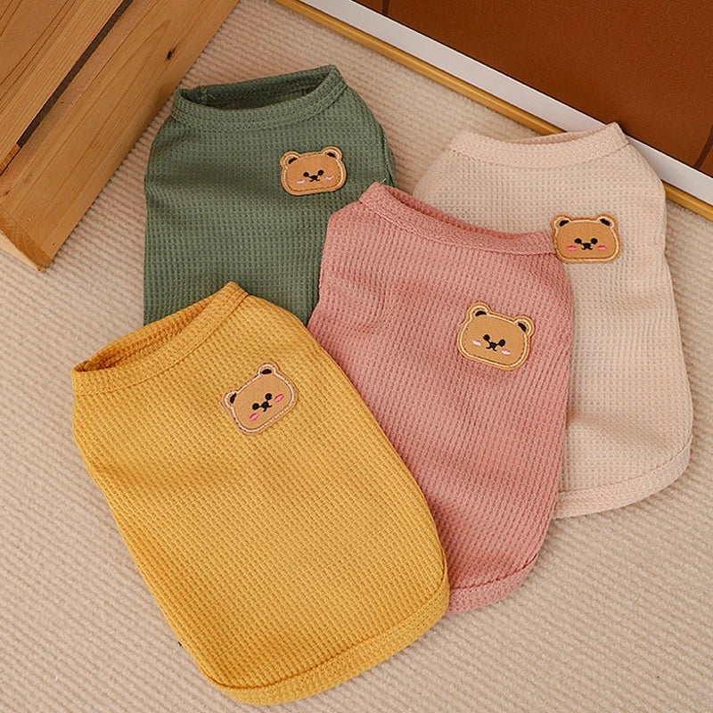 Waffle-Knit Dog & Cat Tee