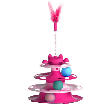 Cat Turntable Ball Toy