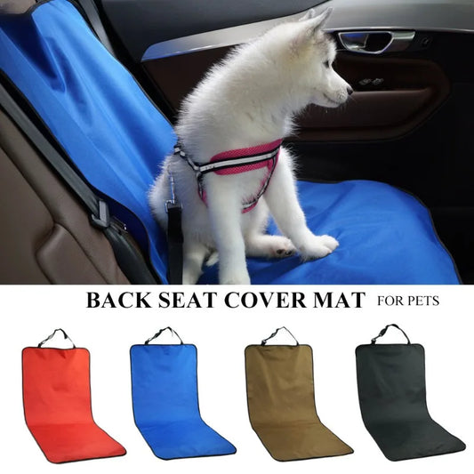 Waterproof Pet Mat Rear Car Back Seat Cover Protector Safety Travel Accessories For Cat Dog Pet Carrier Car Rear Back Seat Mat