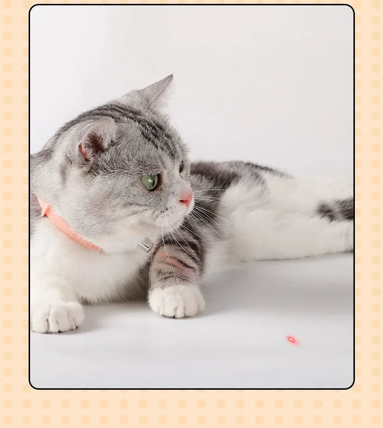 Automatic Laser Cat Teaser Collar