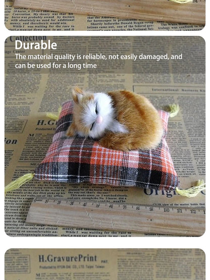 Plush Simulation Cat Cushion