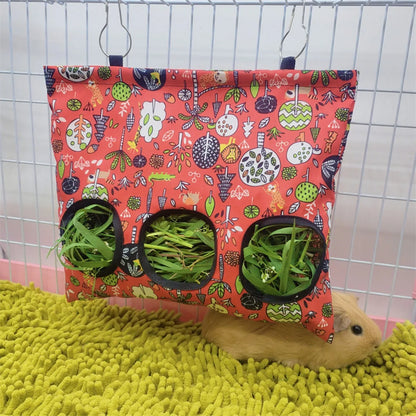 Hanging Rabbit Hay Feeder