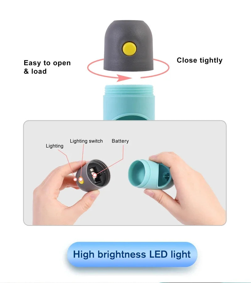 LED Poop Bag Dispenser