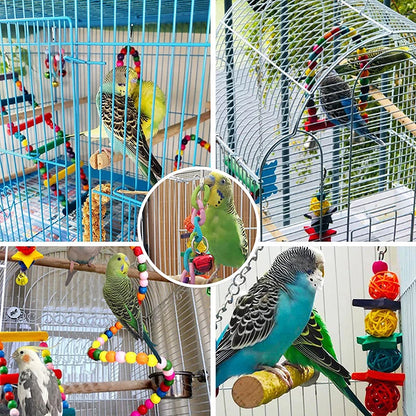Bird Cage Toy Set (7pc)