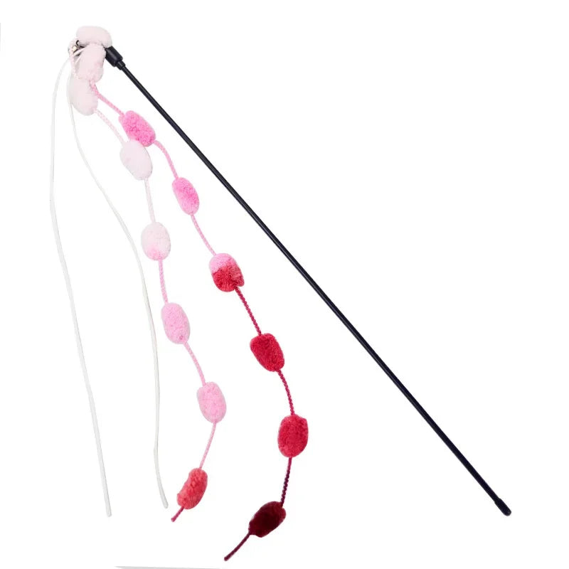 Tassel & Bell Cat Teaser Wand