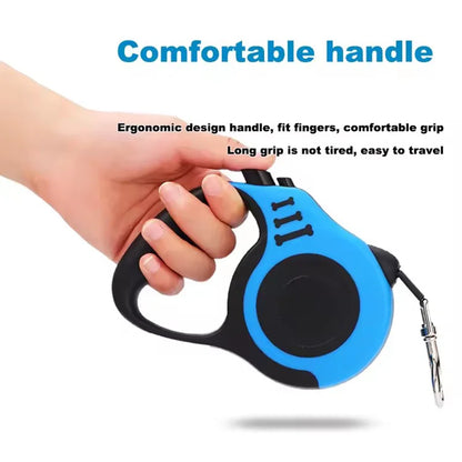 Braided Retractable Dog Leash