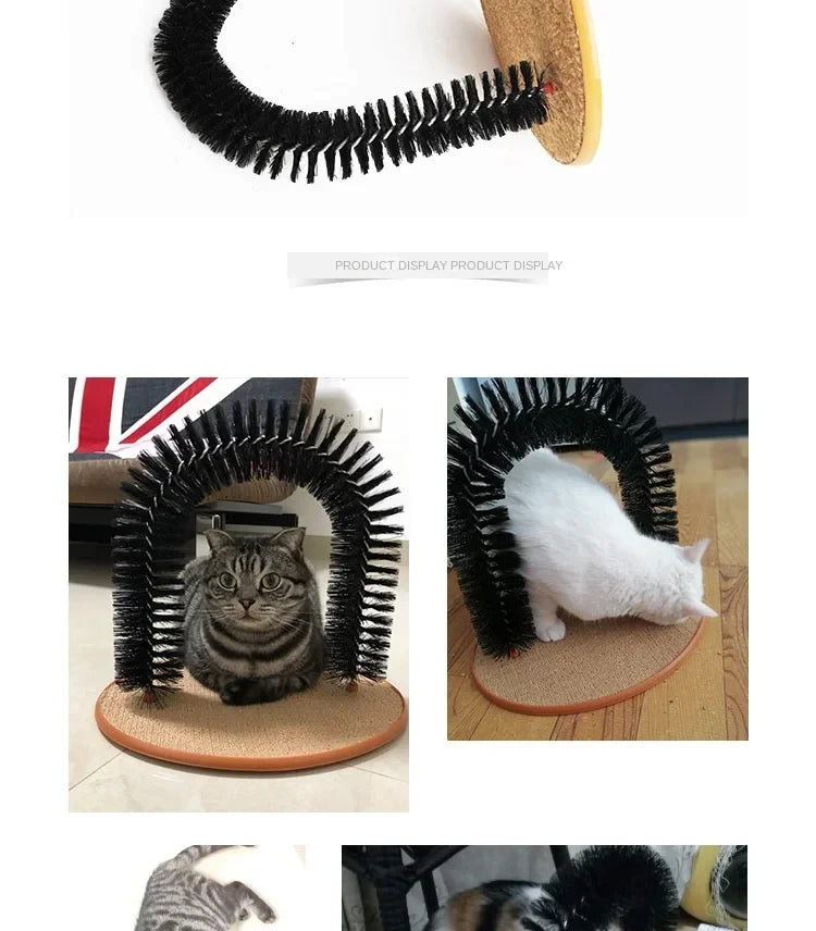 Cat Arch Self-Groomer & Scratcher