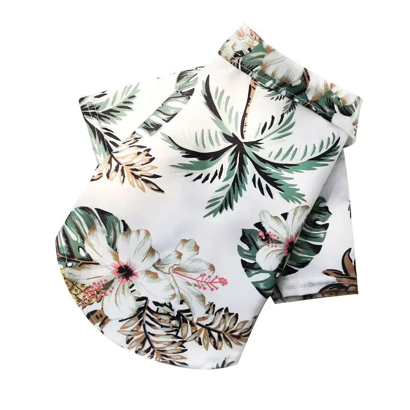 Hawaiian Dog Beach Shirt