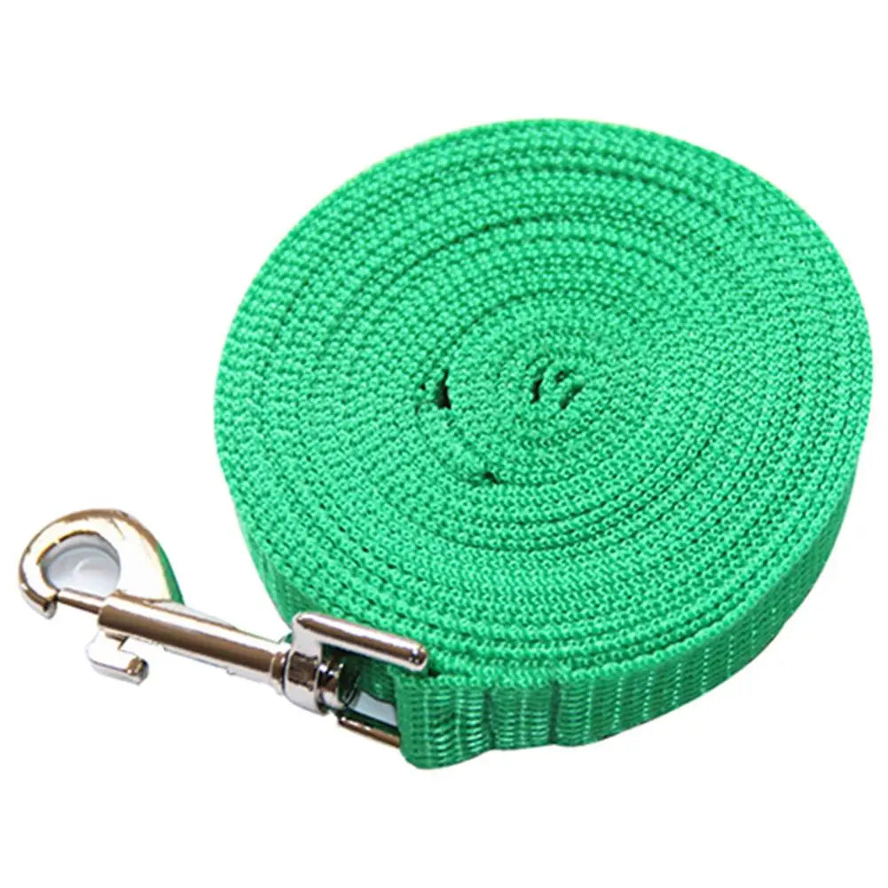 Nylon Dog Training Leashes Pet Supplies Walking Harness Collar Leader Rope For Dogs Cat 3M 6M 10M 15M 20M