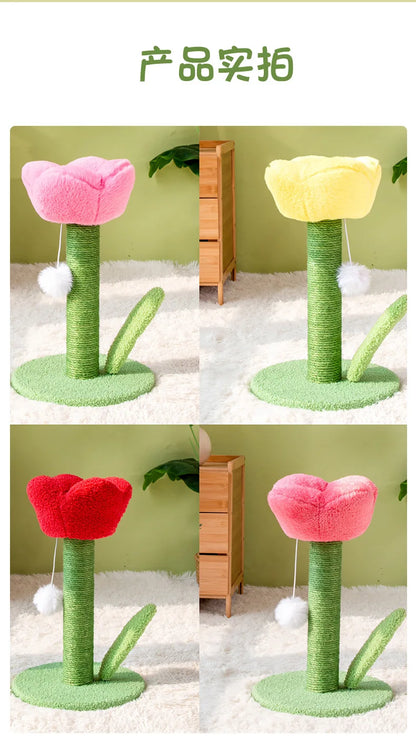 Tulip Sisal Cat Scratching Post