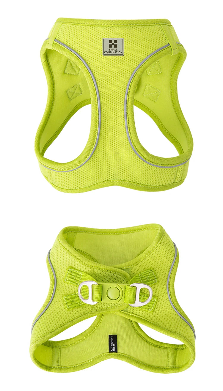 Reflective Dog Harness & Leash Set