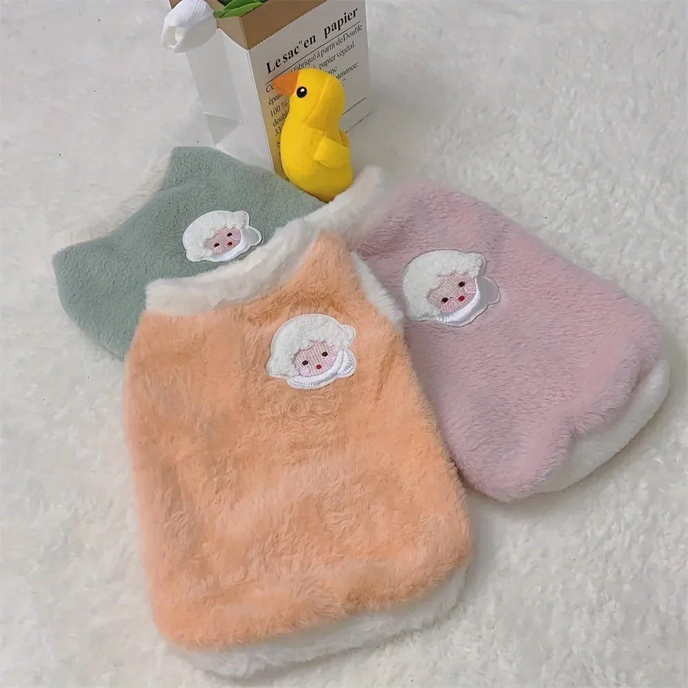 Cat & Dog Knit Sweater Vest