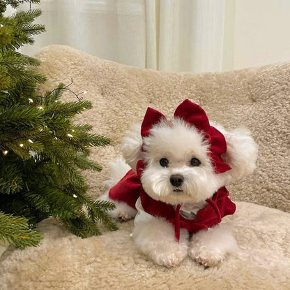 Christmas Princess Dog Dress
