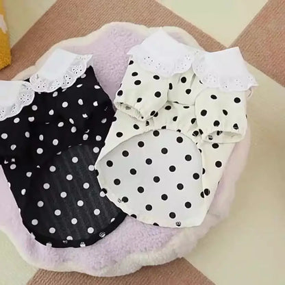 Polka Dot Summer Dog Dress