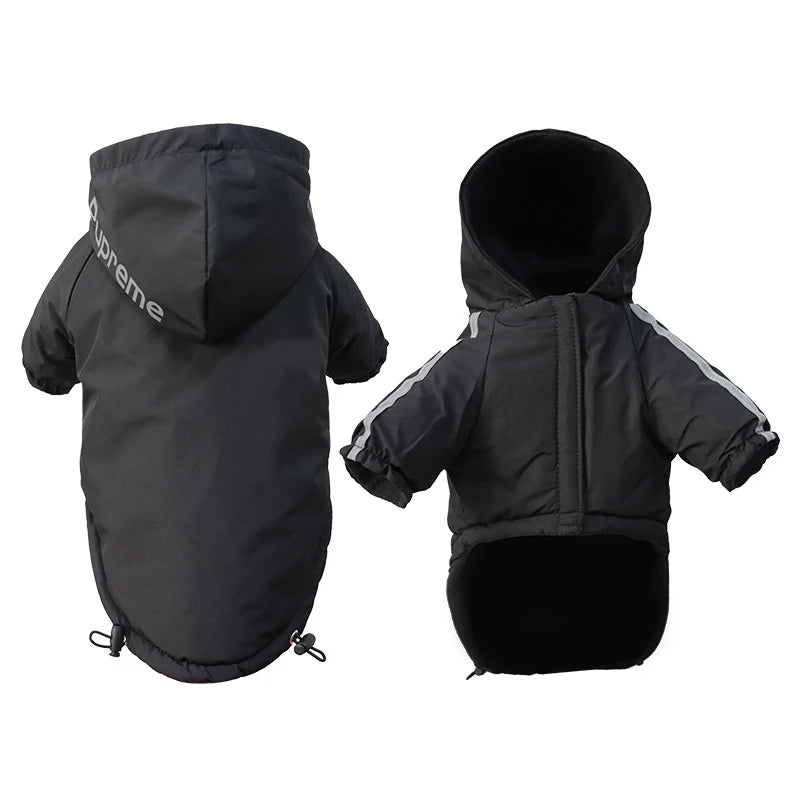 Waterproof Hooded Winter Dog Coat