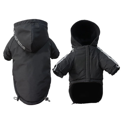 Waterproof Hooded Winter Dog Coat