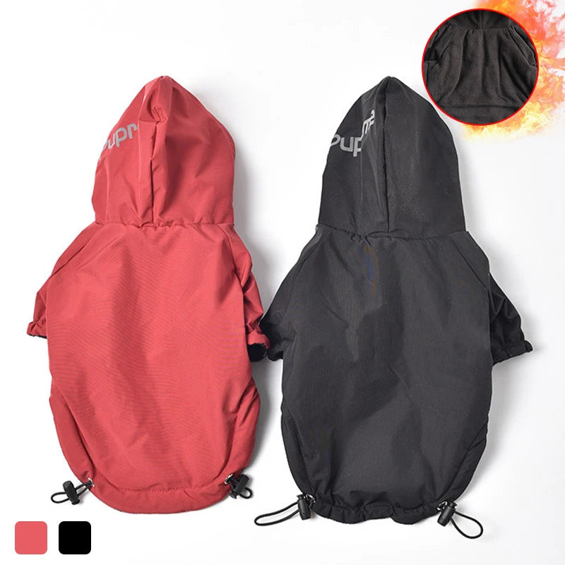 Waterproof Hooded Winter Dog Coat