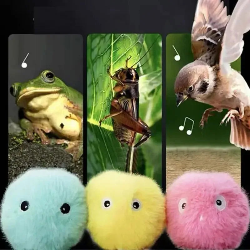 Chirping Sound Cat Balls