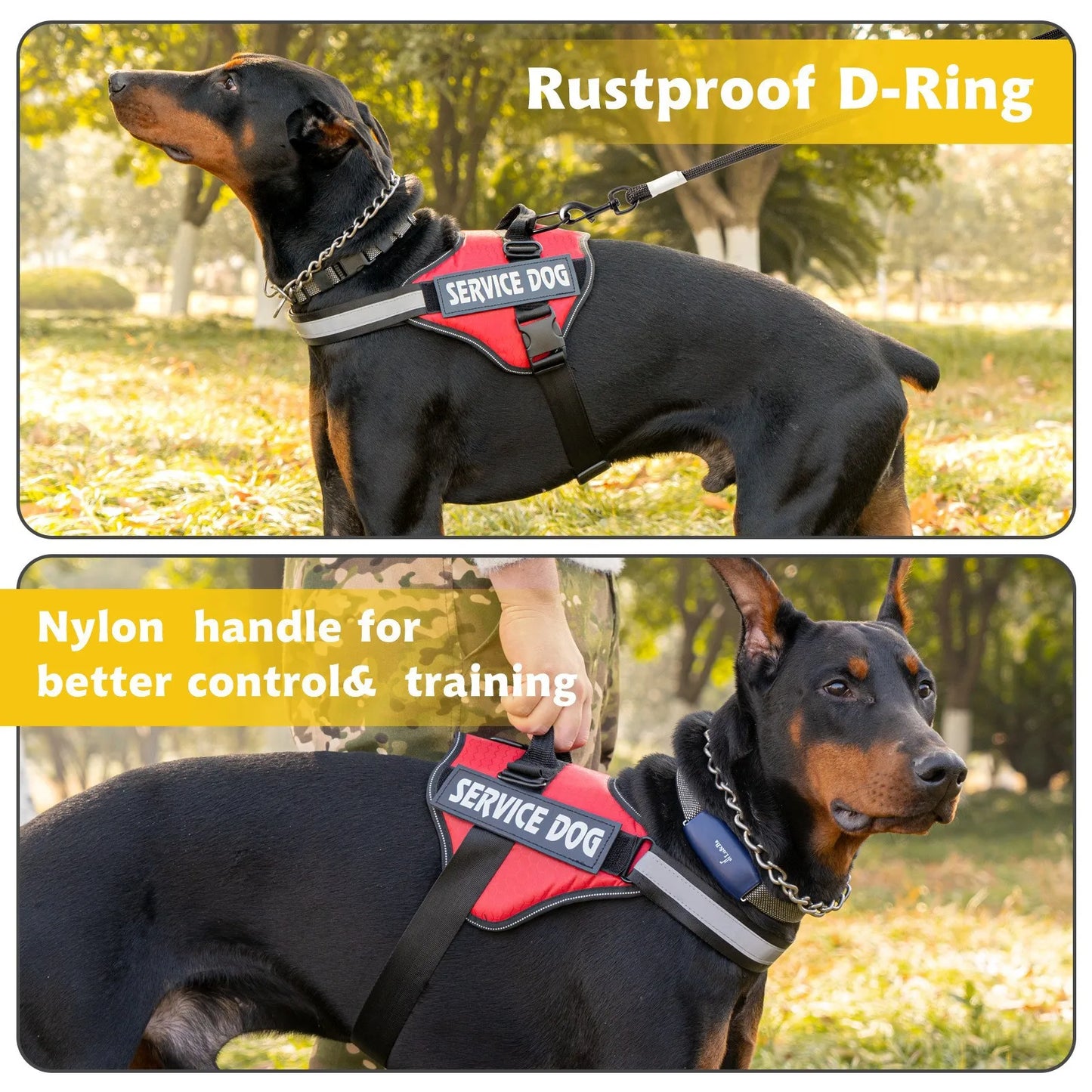 Chest-Strap Dog Vest Harness